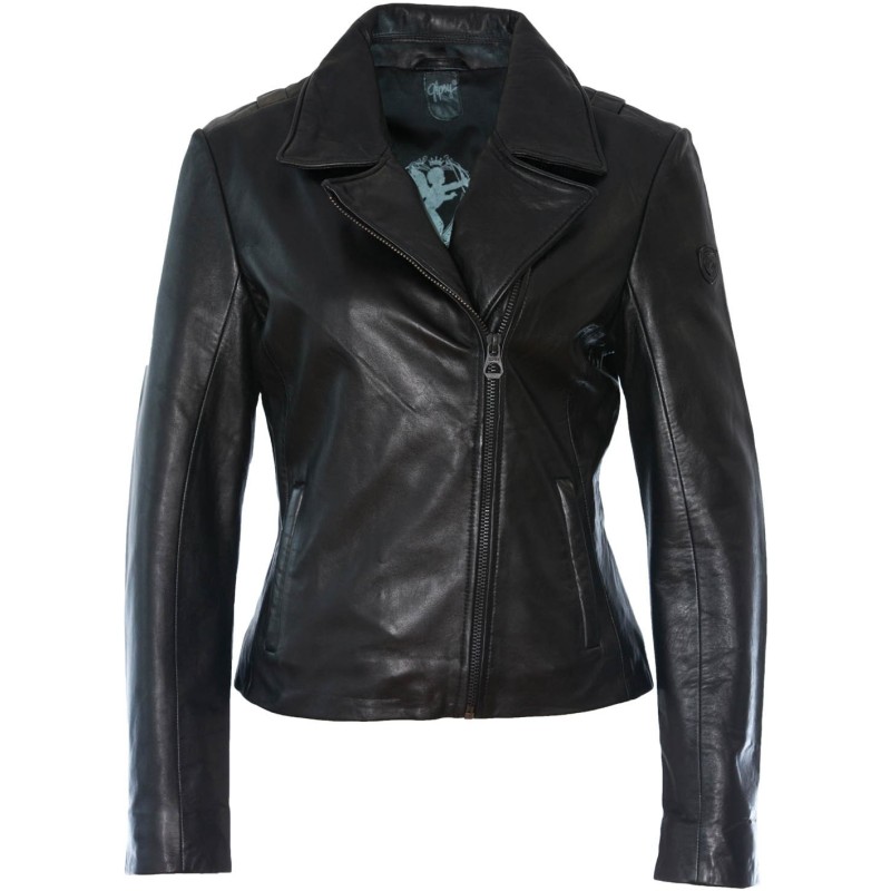 Geaca de Piele Naturala Dama Gipsy Neagra Charme NSLV – IMBRACAMINTE Geaca de Piele Naturala Dama Gipsy Neagra Charme NSLV – IMBRACAMINTE