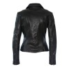 Geaca de Piele Naturala Dama Gipsy Neagra Charme NSLV Geaca de Piele Naturala Dama Gipsy Neagra Charme NSLV - readytowear.ro