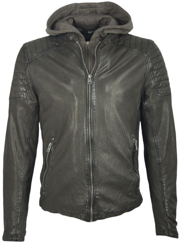 Geaca de Piele Naturala Barbati Gipsy Neagra Chavis SF LEGVW – IMBRACAMINTE — fotografia 1
