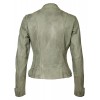 Geaca de Piele Naturala Dama Gipsy Gri Chelsea SF Geaca de Piele Naturala Dama Gipsy Gri Chelsea SF - readytowear.ro