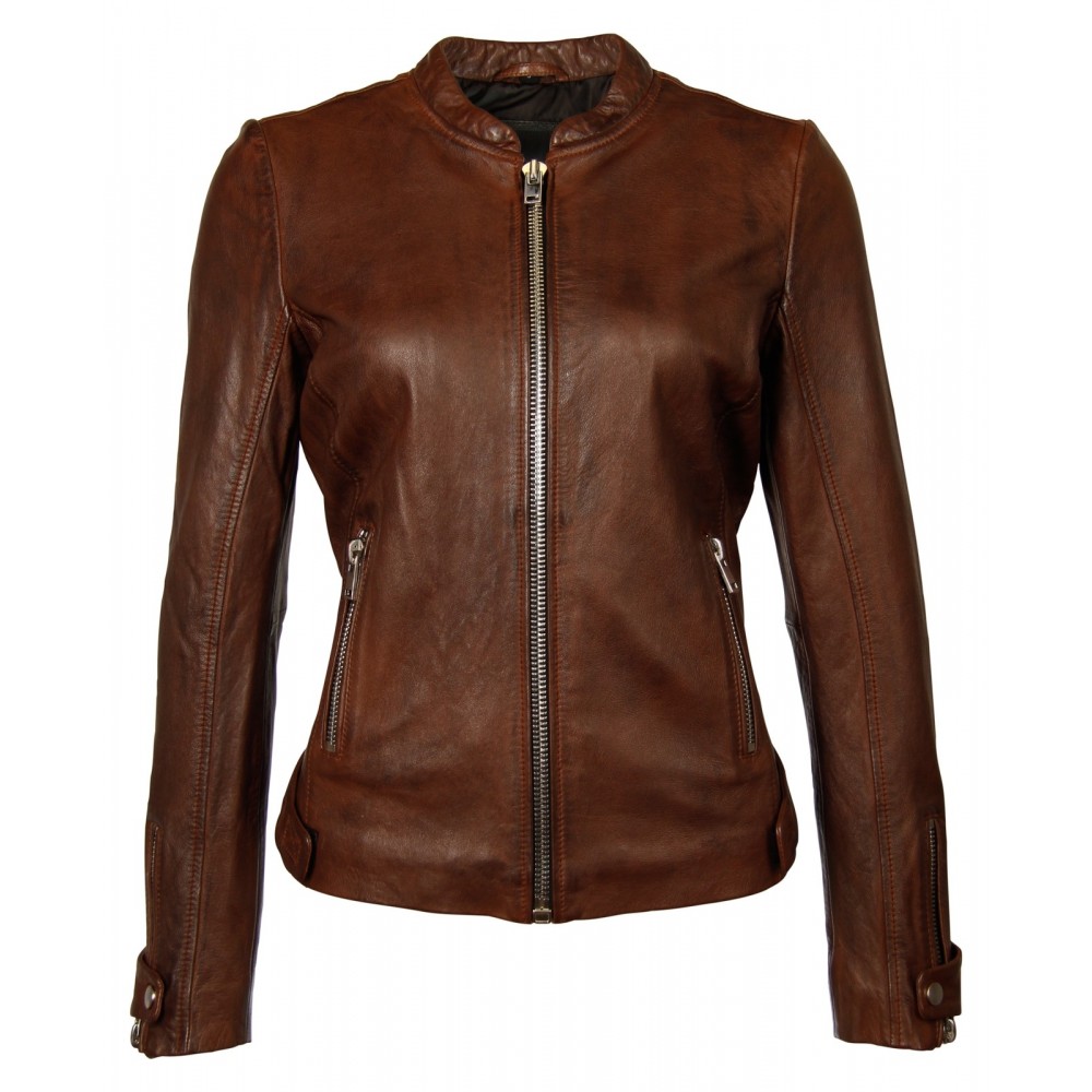 Geaca de Piele Naturala Dama Gipsy Maro Chelsea SF Geaca de Piele Naturala Dama Gipsy Maro Chelsea SF - readytowear.ro