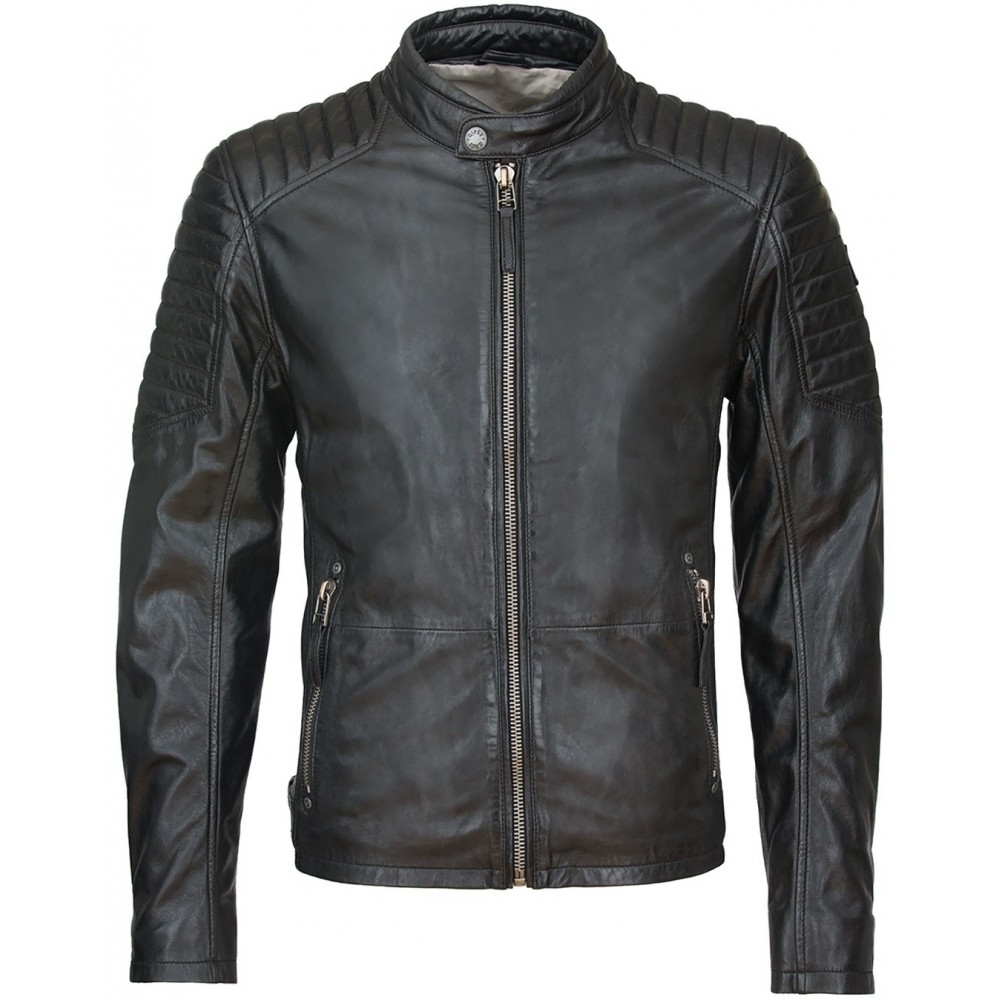 Geaca de Piele Naturala Barbati Gipsy Neagra Chesney S17 SF LONTV Geaca de Piele Naturala Barbati Gipsy Neagra Chesney S17 SF LONTV - readytowear.ro