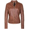 Geaca de Piele Naturala Dama Gipsy Coniac Chessy S19 NSLONTV Geaca de Piele Naturala Dama Gipsy Coniac Chessy S19 NSLONTV - readytowear