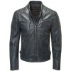 Geaca de Piele Naturala Barbati Gipsy Gri Chester LEGV Geaca de Piele Naturala Barbati Gipsy Gri Chester LEGV - readytowear