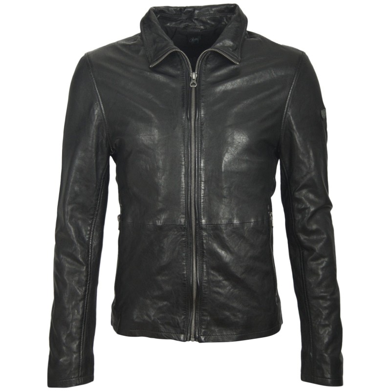 Geaca de Piele Naturala Barbati Gipsy Neagra Cheston SF NSLONTV – IMBRACAMINTE Geaca de Piele Naturala Barbati Gipsy Neagra Cheston SF NSLONTV – IMBRACAMINTE