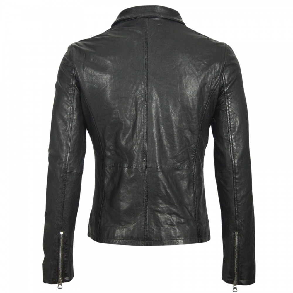 Geaca de Piele Naturala Barbati Gipsy Neagra Cheston SF NSLONTV Geaca de Piele Naturala Barbati Gipsy Neagra Cheston SF NSLONTV - readytowear.ro