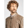 Geaca de Piele Naturala Barbati Gipsy Gri Ciel LAAV Geaca de Piele Naturala Barbati Gipsy Gri Ciel LAAV - readytowear.ro