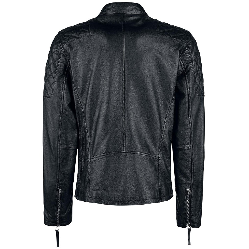 Geaca de Piele Naturala Barbati Gipsy Neagra Ciro SF LVW – IMBRACAMINTE