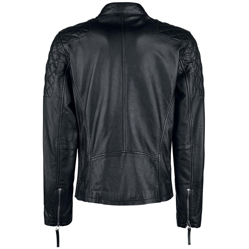 Geaca de Piele Naturala Barbati Gipsy Neagra Ciro SF LVW – IMBRACAMINTE