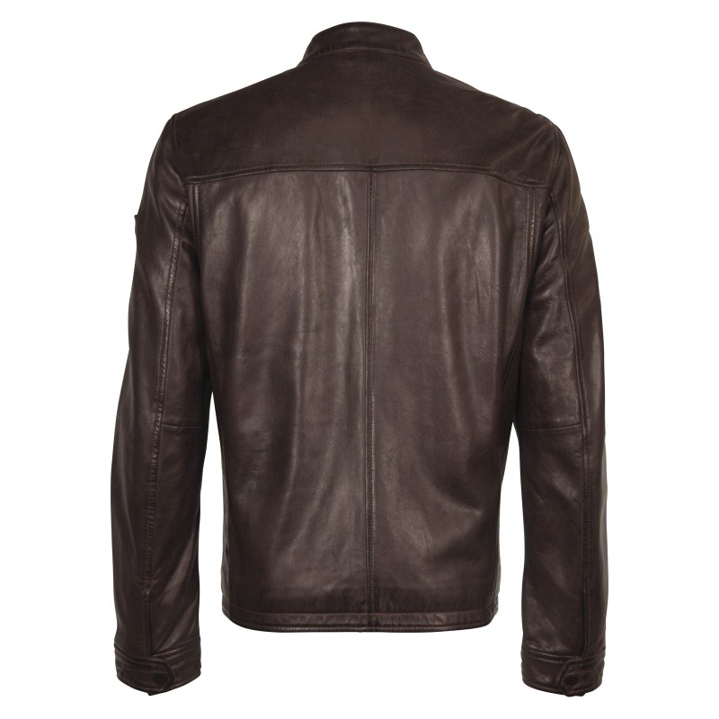 Geaca de Piele Naturala Barbati Gipsy Maro inchis Clip NSLV – IMBRACAMINTE Geaca de Piele Naturala Barbati Gipsy Maro inchis Clip NSLV – IMBRACAMINTE