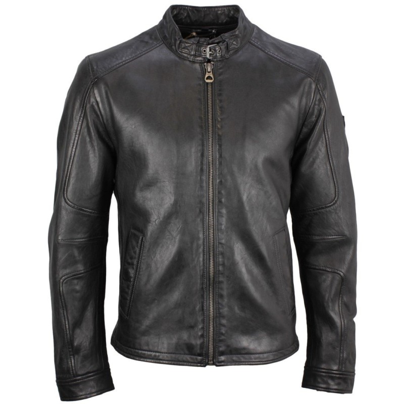 Geaca de Piele Naturala Barbati Gipsy Negru Clip NSLV – IMBRACAMINTE Geaca de Piele Naturala Barbati Gipsy Negru Clip NSLV – IMBRACAMINTE
