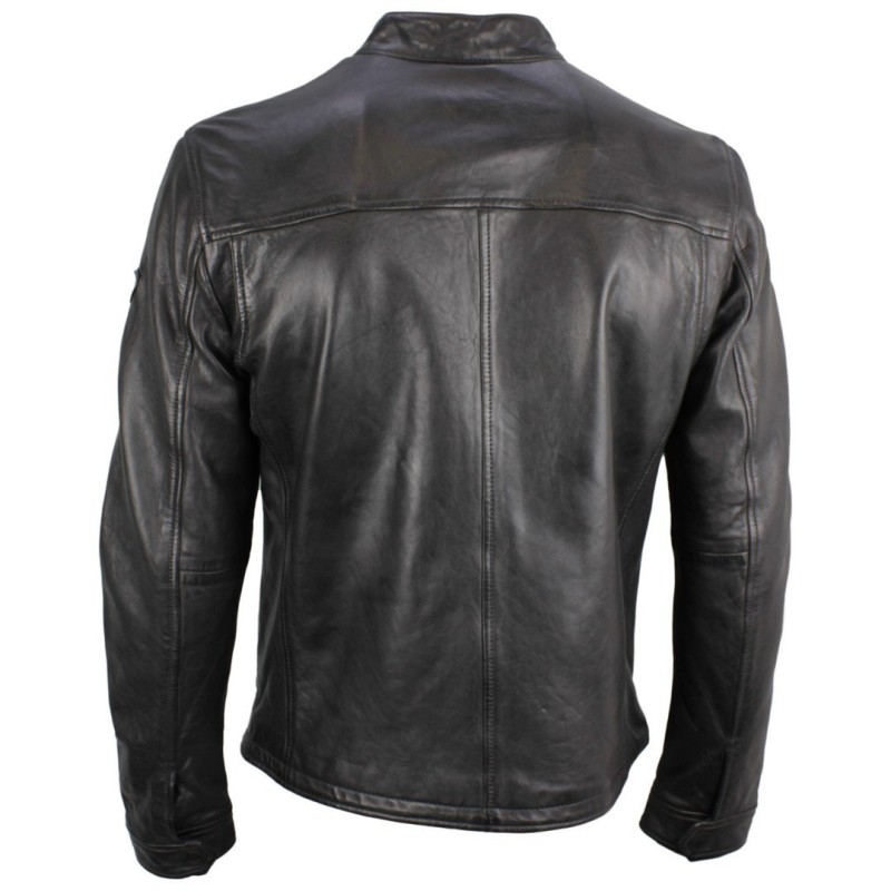 Geaca de Piele Naturala Barbati Gipsy Negru Clip NSLV – IMBRACAMINTE Geaca de Piele Naturala Barbati Gipsy Negru Clip NSLV – IMBRACAMINTE