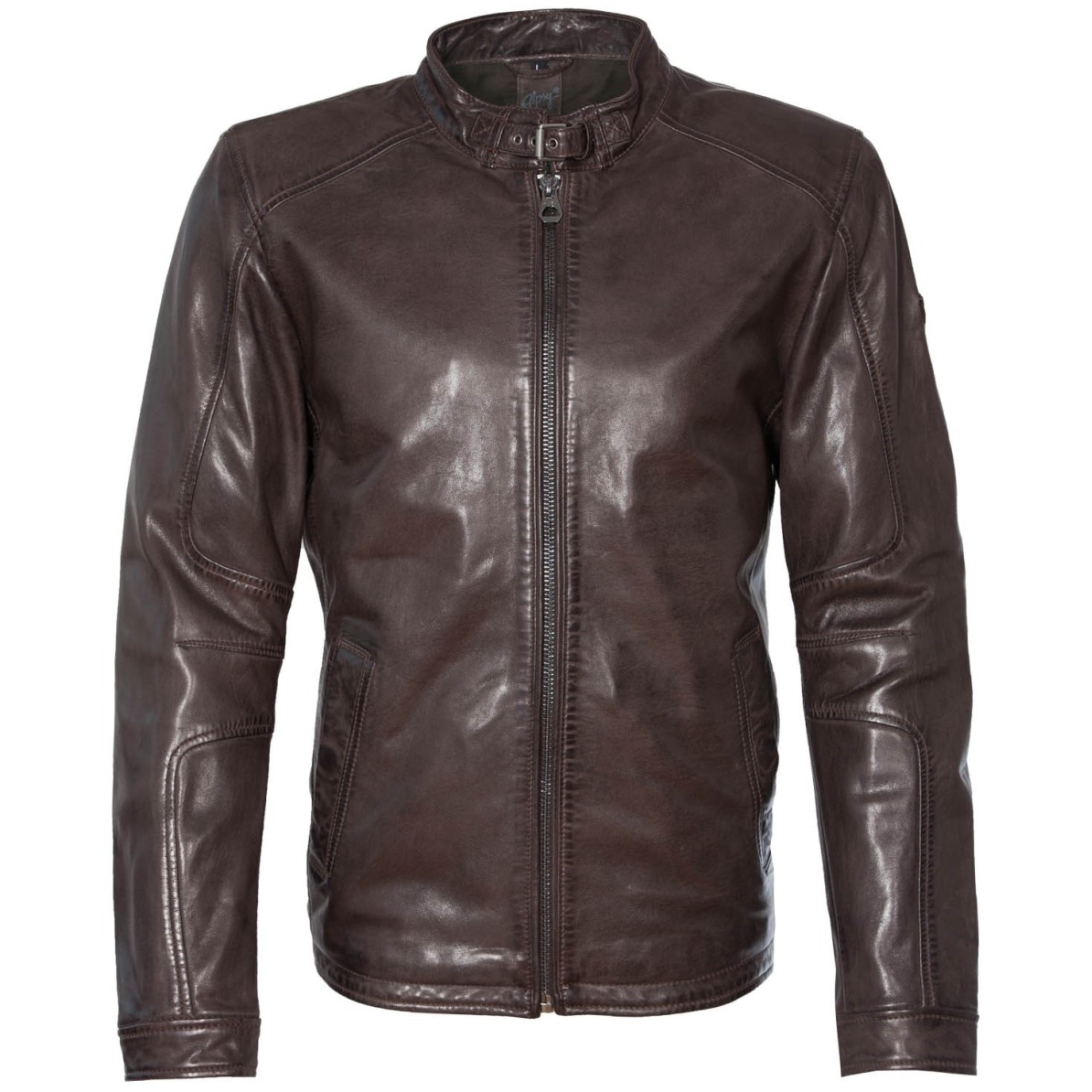 Geaca de Piele Naturala Barbati Gipsy Maro inchis Clip SF NSLV – IMBRACAMINTE Geaca de Piele Naturala Barbati Gipsy Maro inchis Clip SF NSLV – IMBRACAMINTE