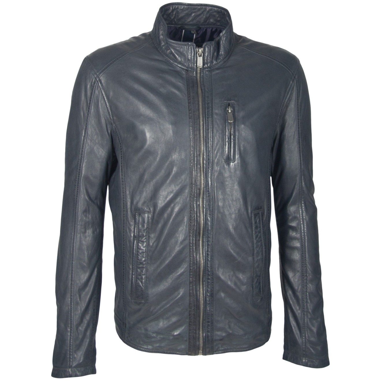 Geaca de Piele Naturala Barbati Gipsy Bleumarin Coast NZDAV – IMBRACAMINTE Geaca de Piele Naturala Barbati Gipsy Bleumarin Coast NZDAV – IMBRACAMINTE