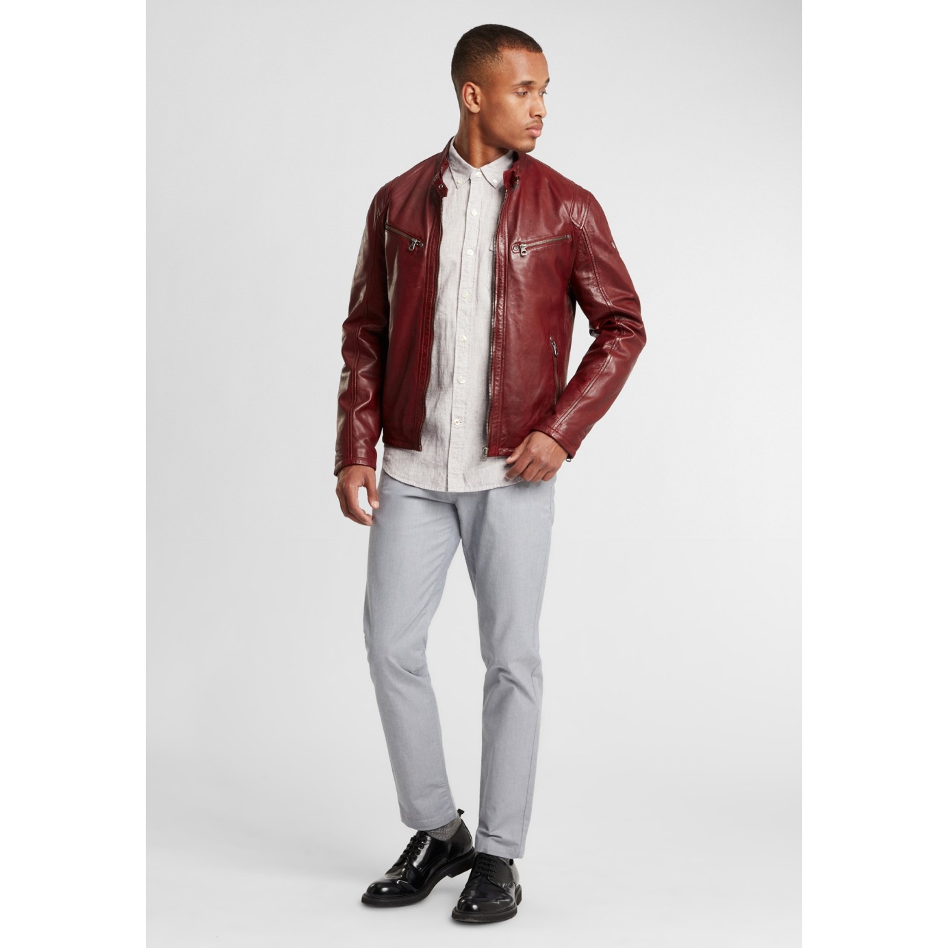 Geaca de Piele Naturala Barbati Gipsy Rosie Coby S16 LAKEV – IMBRACAMINTE