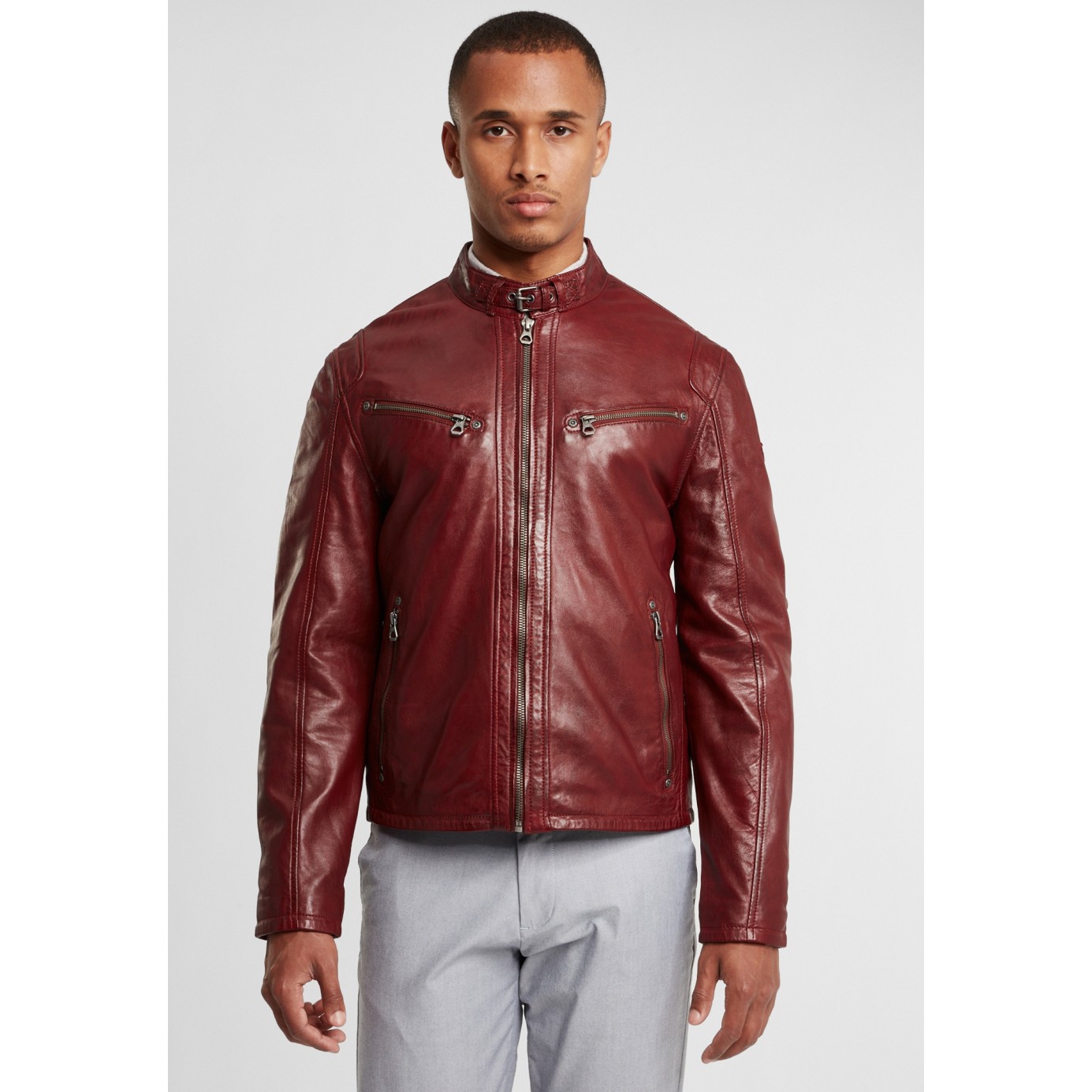 Geaca de Piele Naturala Barbati Gipsy Rosie Coby S16 LAKEV – IMBRACAMINTE