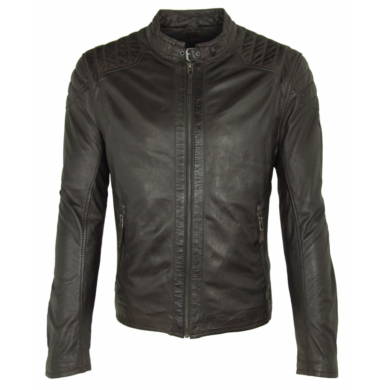 Geaca de Piele Naturala Barbati Gipsy Maro inchis Colt P LATEOV – Black Friday