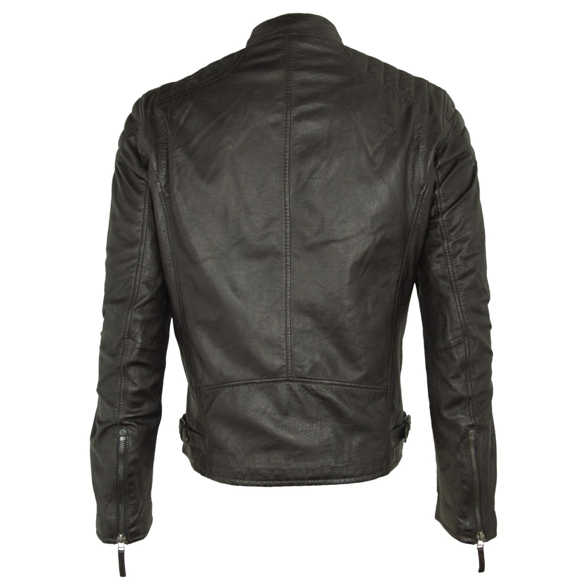 Geaca de Piele Naturala Barbati Gipsy Maro inchis Colt P LATEOV – Black Friday