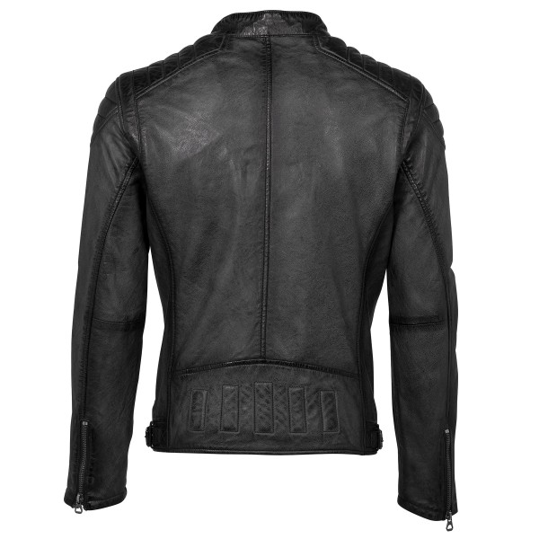 Geaca de Piele Naturala Barbati Gipsy Neagra Colt P W18 LASANV – IMBRACAMINTE — fotografia 2