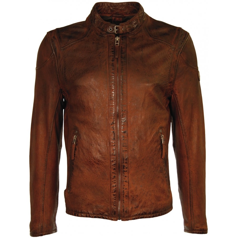 Geaca de Piele Naturala Barbati Gipsy Maro Vintage Colt W17 SF LAMOV - readytowear