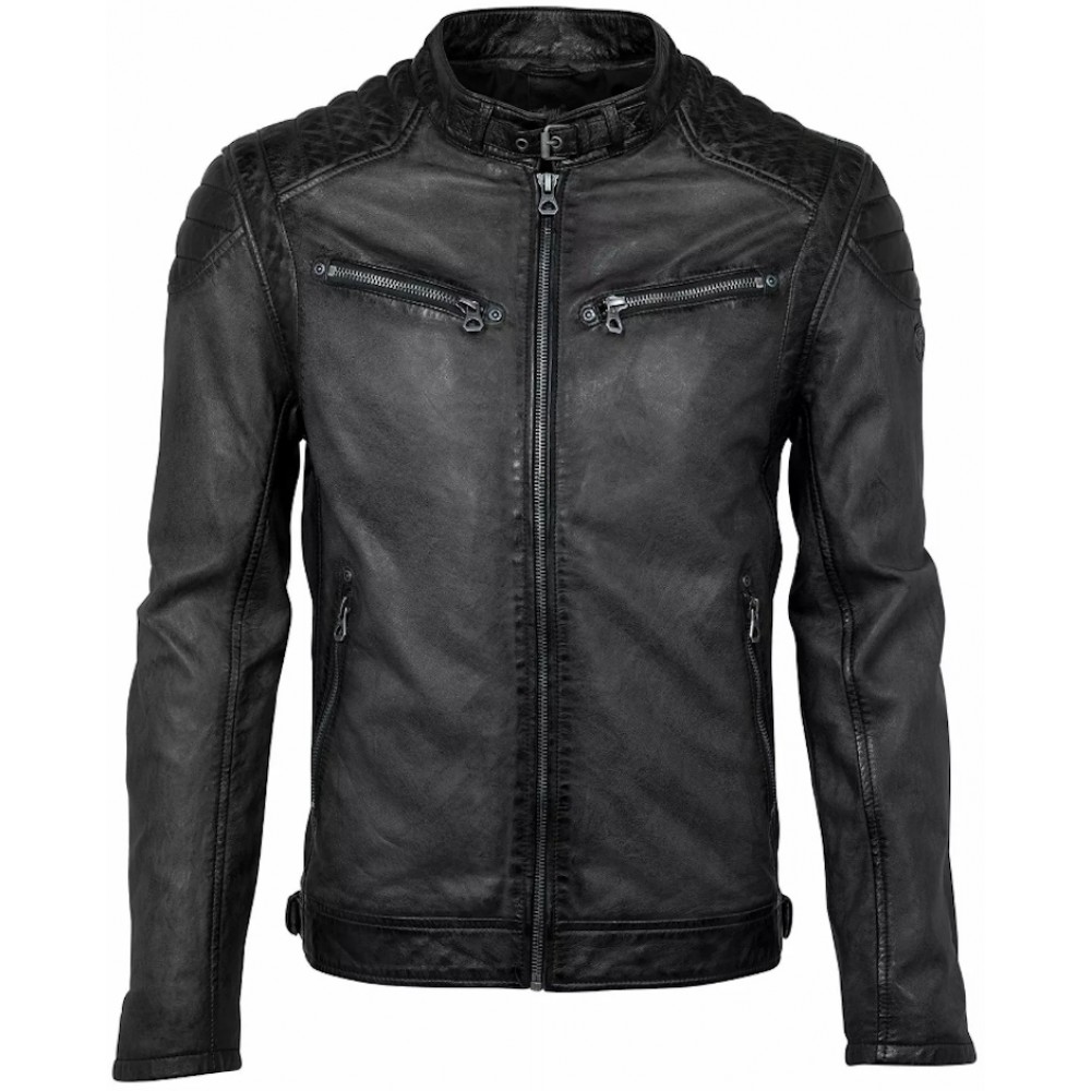 Geaca de Piele Barbati Gipsy Neagra Colt W18 LASANV Geaca de Piele Barbati Gipsy Neagra Colt W18 LASANV - readytowear