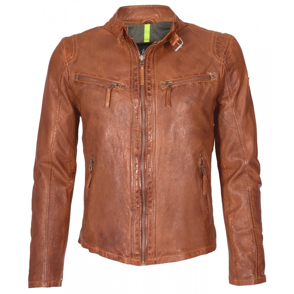 Geaca de Piele Naturala Barbati Gipsy Whisky Como LAKEV Geaca de Piele Naturala Barbati Gipsy Whisky Como LAKEV - readytowear.ro
