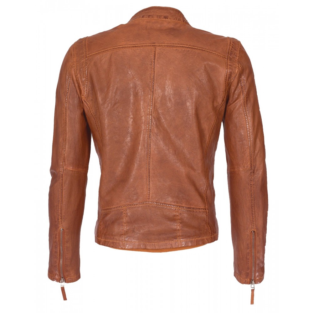 Geaca de Piele Naturala Barbati Gipsy Whisky Como LAKEV Geaca de Piele Naturala Barbati Gipsy Whisky Como LAKEV - readytowear.ro