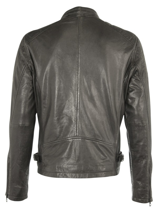 Geaca de Piele Naturala Barbati Gipsy Neagra Conner NSLBV – Black Friday — fotografia 2