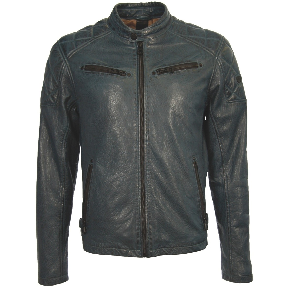 Geaca de Piele Naturala Barbati Gipsy Petrol Conner NSLBV – IMBRACAMINTE Geaca de Piele Naturala Barbati Gipsy Petrol Conner NSLBV – IMBRACAMINTE
