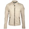 Geaca de Piele Naturala Barbati Gipsy Bej Corby SF LANIV - readytowear
