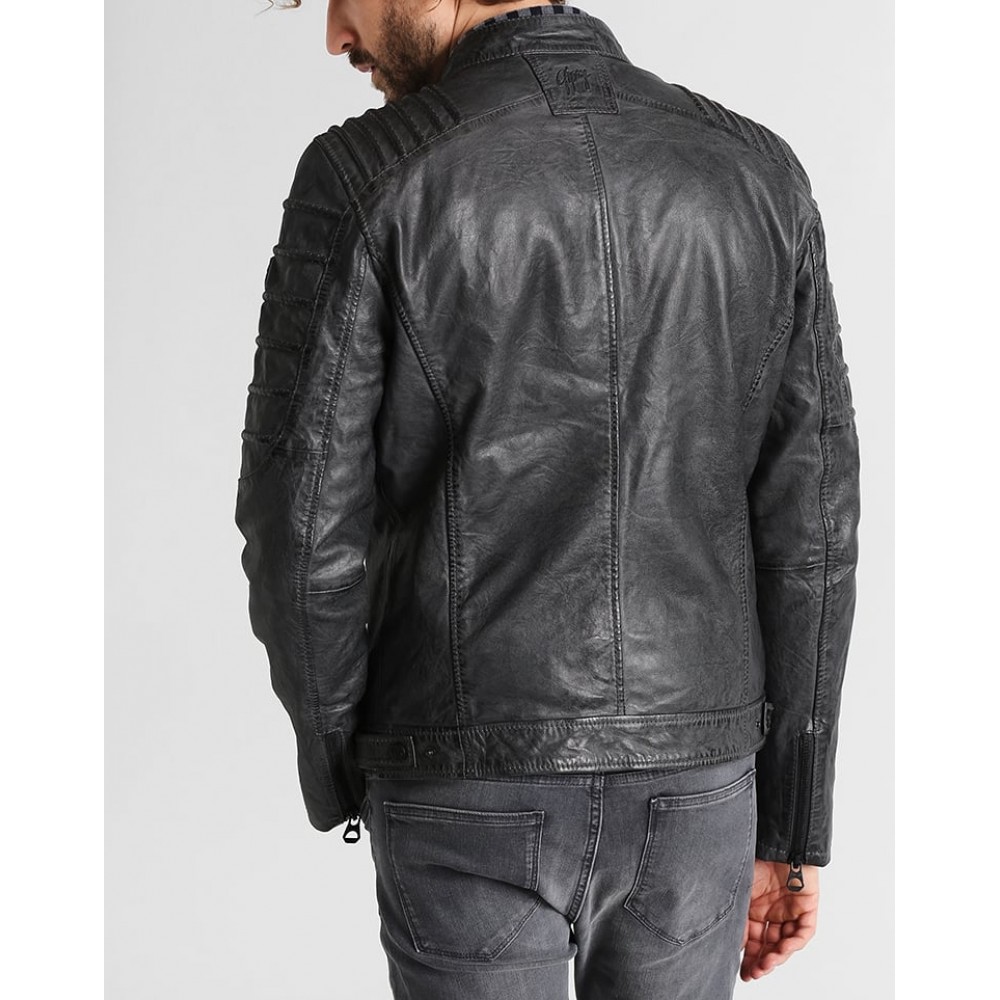 Geaca de Piele Barbati Gipsy Antracit Coulter SF LVW Geaca de Piele Barbati Gipsy Antracit Coulter SF LVW - readytowear.ro