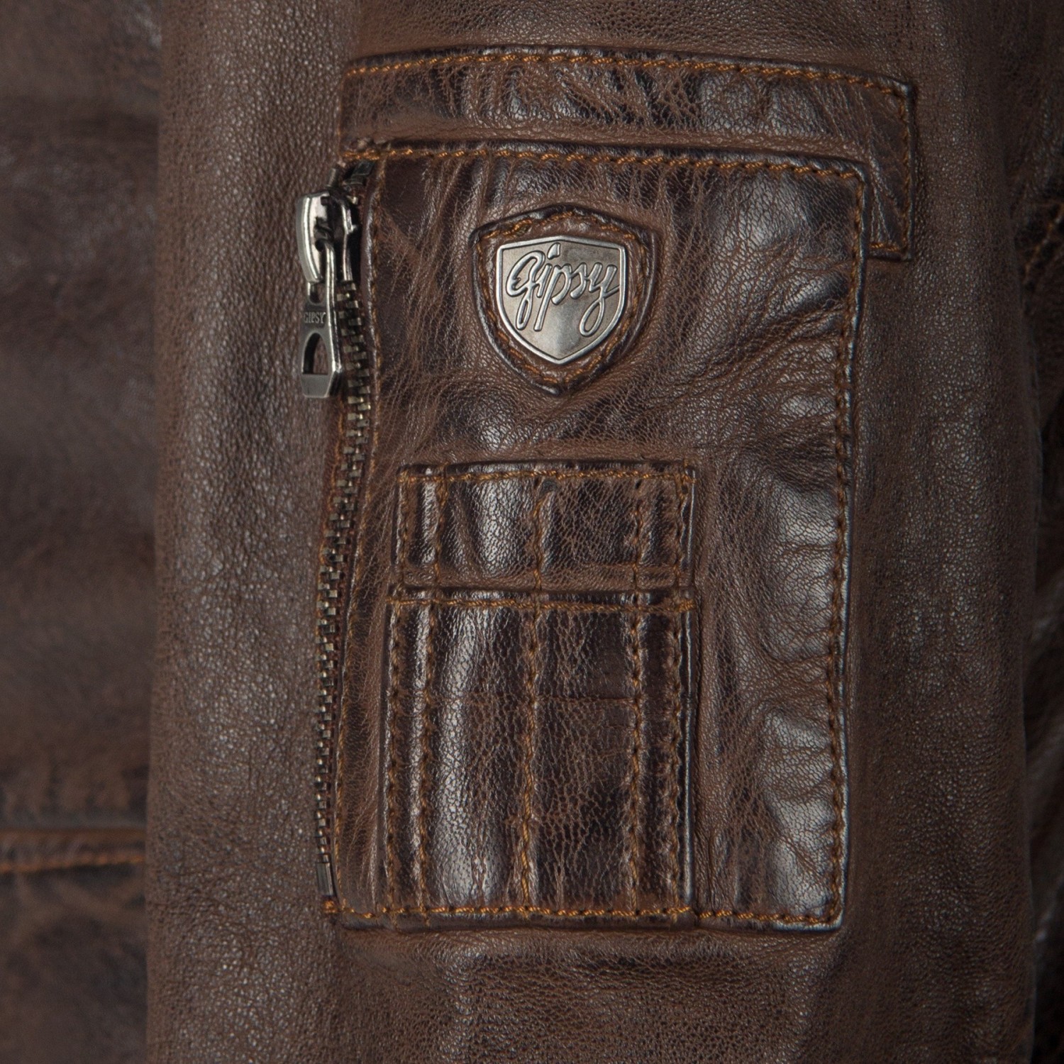 Geaca de Piele Naturala Barbati Gipsy Maro Inchis Cruise W19 LNVV W – IMBRACAMINTE Geaca de Piele Naturala Barbati Gipsy Maro Inchis Cruise W19 LNVV W – IMBRACAMINTE