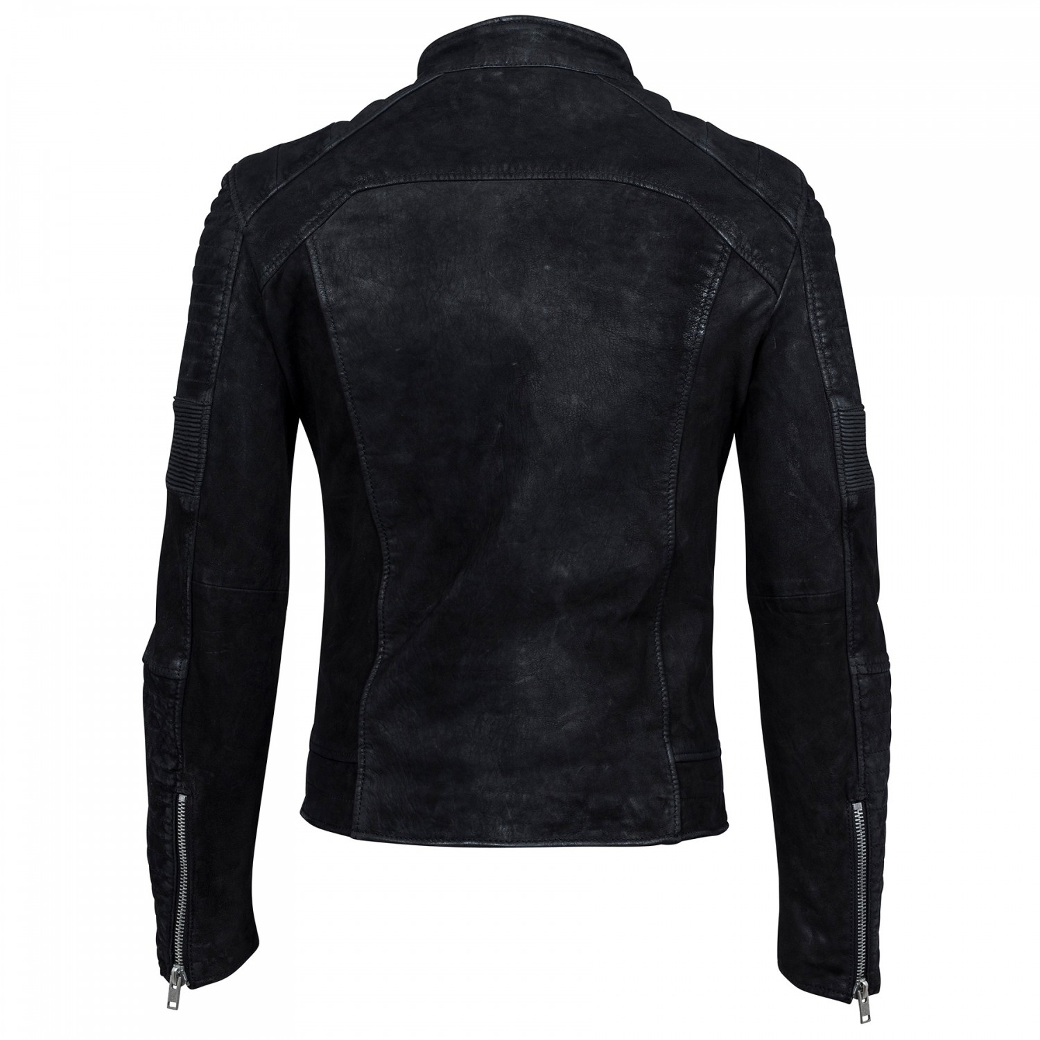 Geaca de Piele Naturala Barbati Gipsy Neagra Cuno SF LABONV – Black Friday