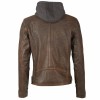 Geaca de Piele Naturala Barbati Gipsy Negru/Maro DMCarsen NSLROV Geaca de Piele Naturala Barbati Gipsy Negru/Maro DMCarsen NSLROV - readytowear.ro