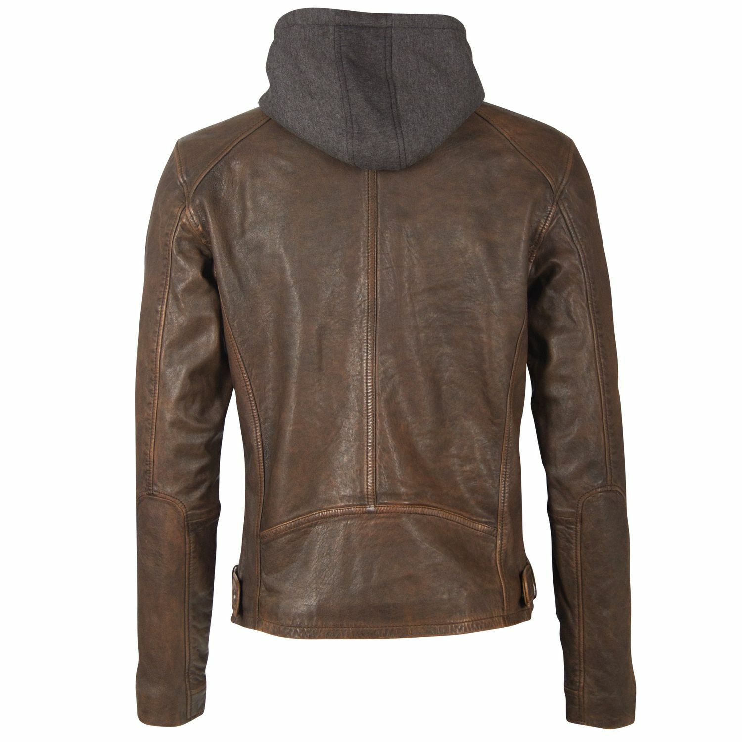 Geaca de Piele Naturala Barbati Gipsy Negru/Maro DMCarsen NSLROV – IMBRACAMINTE