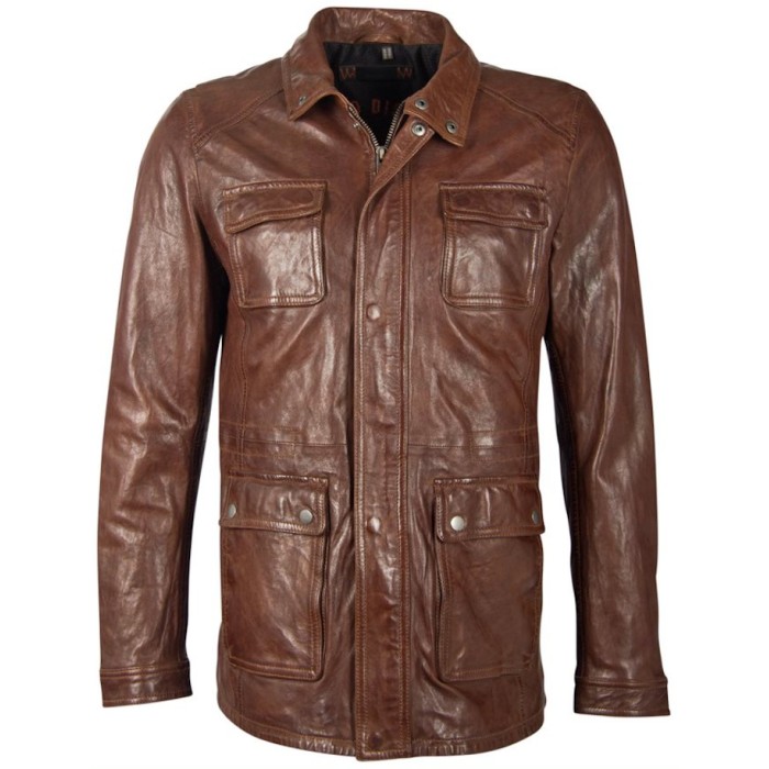 Geaca de Piele Naturala Barbati Gipsy Maro DMHardin LAGAV – IMBRACAMINTE