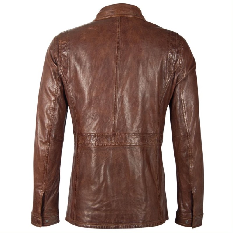 Geaca de Piele Naturala Barbati Gipsy Maro DMHardin LAGAV – IMBRACAMINTE