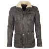 Geaca de Piele Barbati Deercraft Gri Inchis DMRamus LWAWV W Geaca de Piele Barbati Deercraft Gri Inchis DMRamus LWAWV W - readytowear
