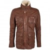 Geaca de Piele Barbati Deercraft Maro Inchis DMRamus LWAWV W geci de piele - readytowear.ro