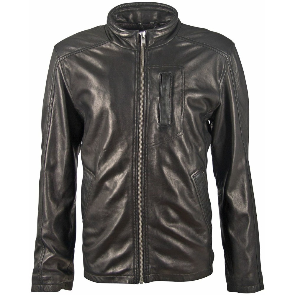 Geaca de Piele Barbati Deercraft Neagra DMSwosh LABRAV Geaca de Piele Barbati Deercraft Neagra DMSwosh LABRAV - readytowear.ro