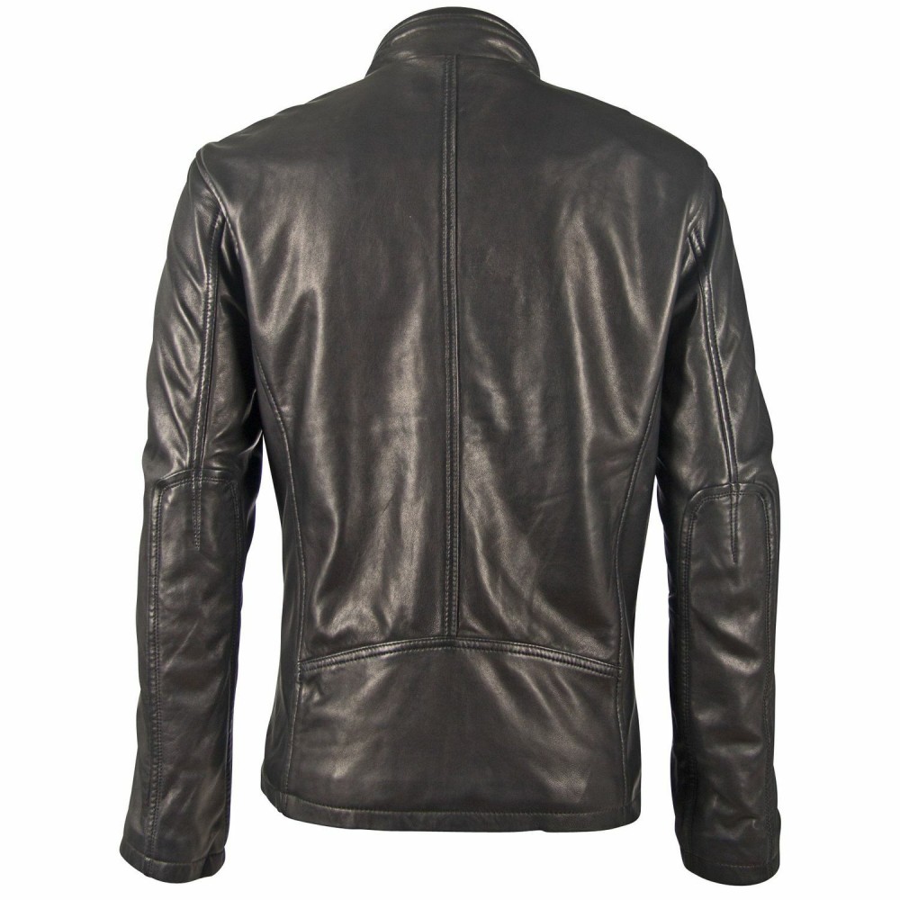 Geaca de Piele Barbati Deercraft Neagra DMSwosh LABRAV Geaca de Piele Barbati Deercraft Neagra DMSwosh LABRAV - readytowear.ro