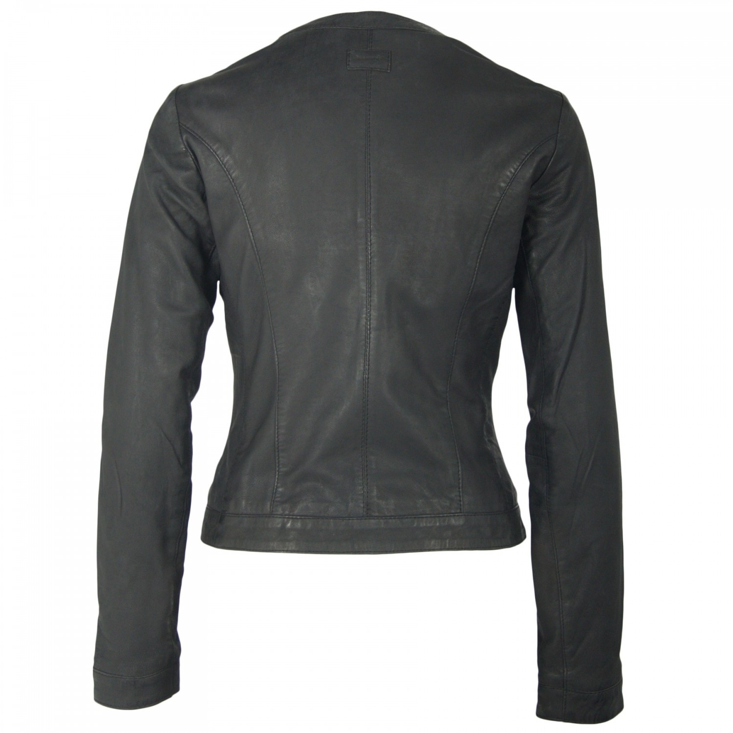 Geaca de Piele Naturala Dama Gipsy Neagra Dahlia S18 LNANV – IMBRACAMINTE