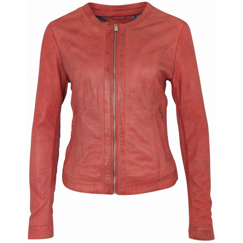 Geaca de Piele Naturala Dama Gipsy Rosie Dahlia S18 LNANV - readytowear