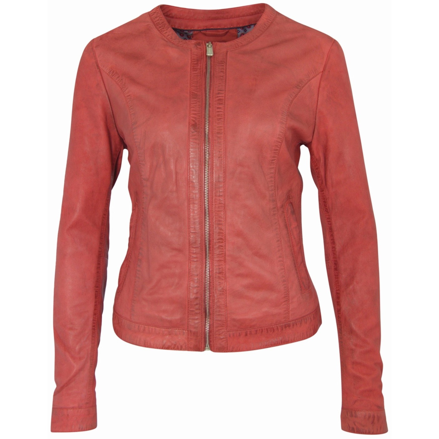 Geaca de Piele Naturala Dama Gipsy Rosie Dahlia S18 LNANV – IMBRACAMINTE