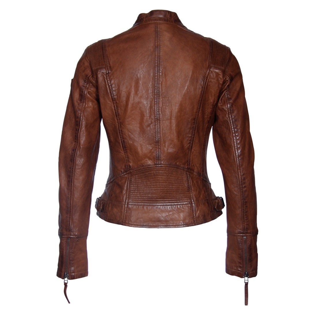 Geaca de Piele Naturala Dama Gipsy Coniac Daisy NSLVW – IMBRACAMINTE