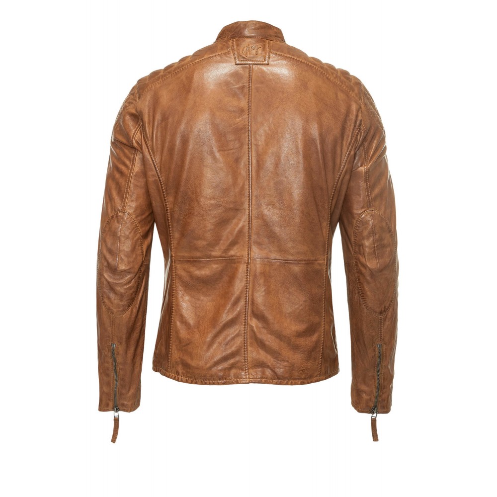 Geaca de Piele Barbati Gipsy Coniac Darron LATEOV Geaca de Piele Barbati Gipsy Coniac Darron LATEOV - readytowear.ro