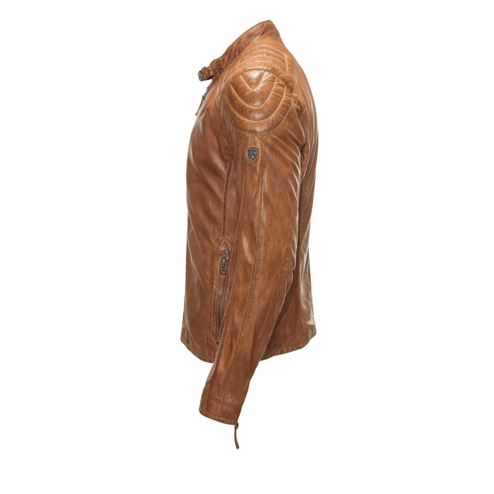 Geaca de Piele Barbati Gipsy Coniac Darron LATEOV Geaca de Piele Barbati Gipsy Coniac Darron LATEOV - readytowear.ro