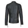 Geaca de Piele Naturala Barbati Gipsy Neagra Dart SF LVW - readytowear.ro