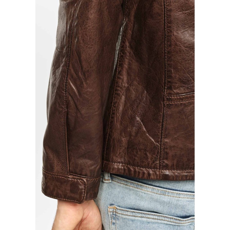 Geaca de Piele Naturala Barbati Gipsy Coniac Dawn NSLV – IMBRACAMINTE Geaca de Piele Naturala Barbati Gipsy Coniac Dawn NSLV – IMBRACAMINTE