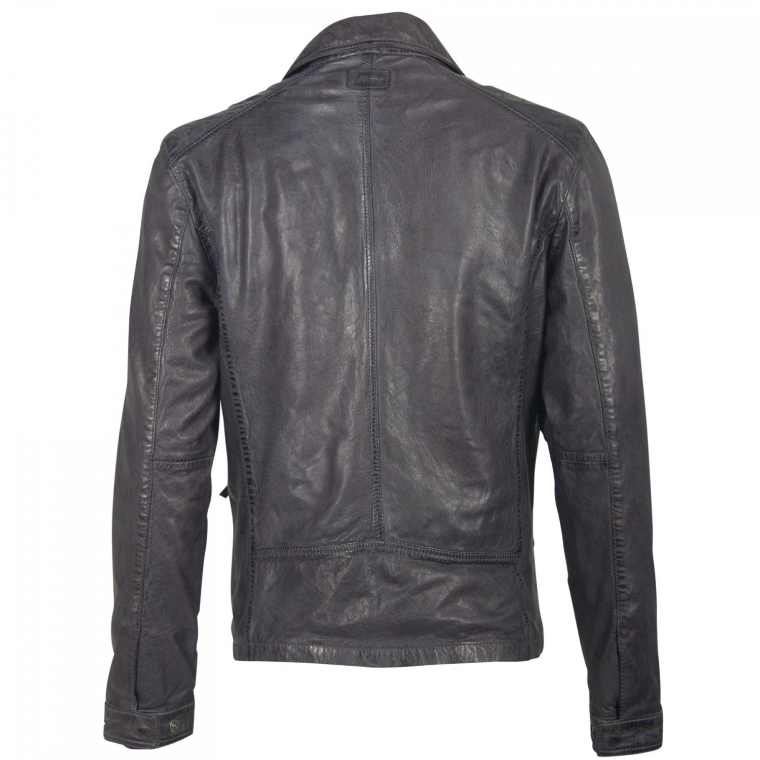 Geaca de Piele Naturala Barbati Gipsy Bleumarin Dean NSLV – IMBRACAMINTE